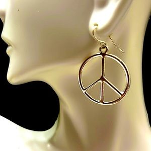 Eiffel Tower Peace Earrings